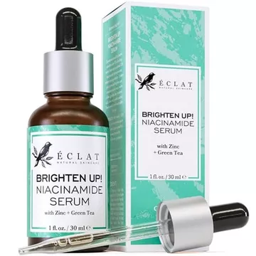 Eclat Skincare Vitamin C Serum - Chăm sóc da cho vết thâm, Serum Vitamin C cho mặt với Axit Hyaluronic, Axit Ferulic, & Vit E - Công thức Vit C chống lão hóa và làm sáng da