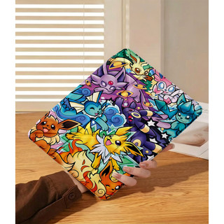 Pokemon Eevee Ốp bảo vệ gập chữ Y cho iPad cho Air 4/5/6/7/8 M3 M5 iPad Gen 11 A16, Pro 11 M4  Chống sốc