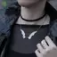 Mặt dây chuyền Gothic Ma Cà Rồng Vintage với Hình Cánh Dơi, Quà Tặng Giáng Sinh Thời Trang cho Nữ