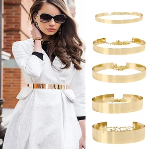 Váy thắt lưng trang sức với khóa kim loại chắc chắn, size lớn - phiên bản thời trang Hàn Quốc