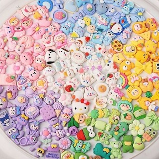 Bộ Đồ Trang Trí Hoạt Hình Cute Đa Màu Ngẫu Nhiên, Đa Dụng, Lý Tưởng Cho Thủ Công, Trang Trí Nhà Cửa, Sổ Tay