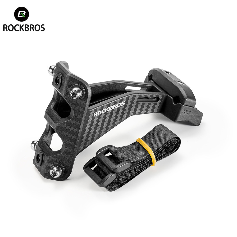 Giá đỡ bình nước giả sợi carbon cho xe đạp - Adapter tiện lợi