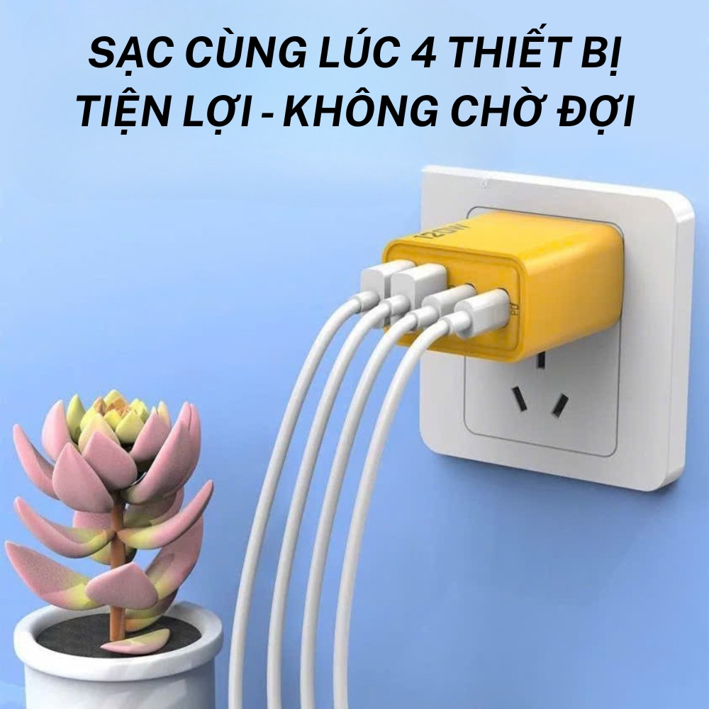 Củ Sạc Nhanh 120W Hỗ Trợ PD/Type-C, Sạc Nhanh, Ổn Định, Bảo Vệ Thiết Bị Quá Tải, Bền Bỉ,Tương Thích Mọi Dòng Điện Thoại