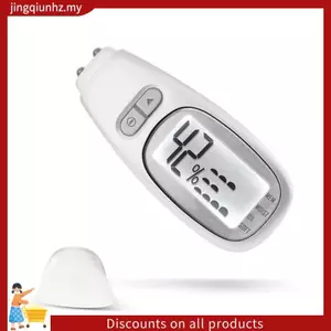Máy kiểm tra độ ẩm và dầu da kỹ thuật số với màn hình LCD, thiết bị cầm tay để phân tích cơ thể