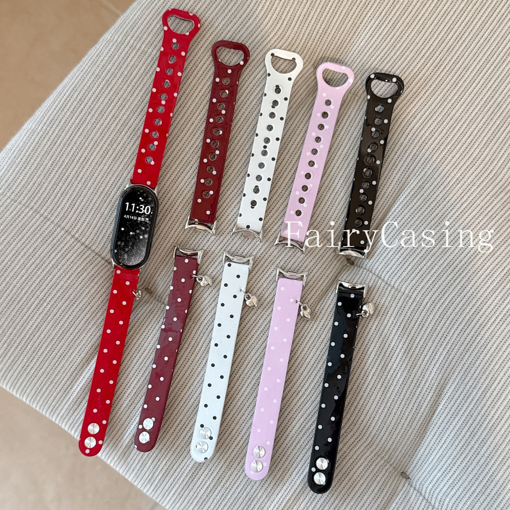 Da Thời Trang Cho Xiaomi Mi Band 10 9 8 Dây Đeo Cho Mi Band 3 4 5 6 Vòng Tay Thiết Kế Mới Cho Mi Band 10 Pro Dây Đeo Tay