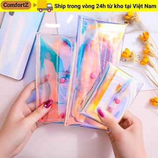 Ví bỏ túi COMFORTZ, Túi đựng mỹ phẩm đa chức năng PVC, Hộp đựng thẻ tín dụng trong suốt chống thấm nước chất lượng cao cho nam và nữ