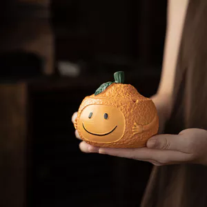 Daji Dali Teaware Haha Chou Cam Đồ Trang Trí Có Nắp Sáng Tạo Bàn Trà Văn Phòng Nhà Trang Trí Lớn