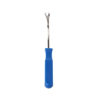 Bộ dụng cụ nạy chốt ốp cửa ô tô tuốc nơ vít cạy màu xanh 4 inch Móng tay loại bỏ،Tháo kẹp, kìm nhựa