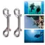 Móc đôi DARON, Móc đơn bằng thép không gỉ Kẹp móc, Móc lặn 100MM 88MM 116MM Móc khóa mắt nhanh dỡ