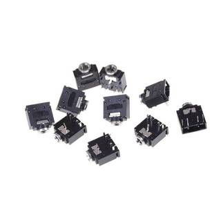 Any2Get5% tắt 10 chiếc 3.5mm Nữ 5 chân Tai nghe âm thanh nổi Nội thất PCB Mount Audio Ja Soet