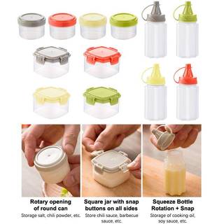 Đựng Gia Vị Nhựa BPA An Toàn Đa Dạng Màu Sắc