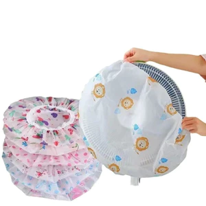 XYLBY14 Đầu Tròn Nửa Gói Chống Bụi Chống Ẩm Vỏ Bảo Vệ Hộ Gia Đình Tầng Quạt Chống Bụi