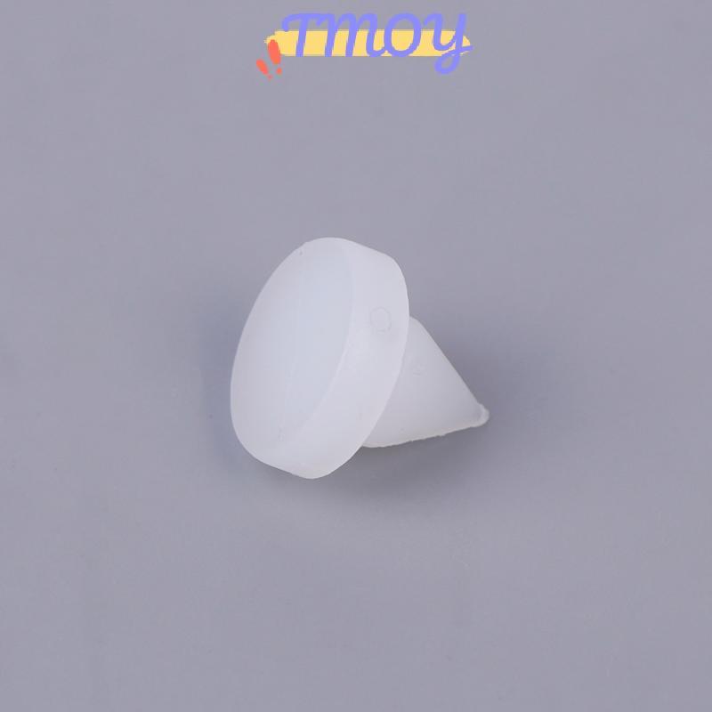 TMOY 10 Chiếc Phanh Ly Hợp Bàn Đạp Chặn Miếng Lót Trắng 46505SA5000 Dành Cho Accord Civic Pilot Crosstour CR-V Insight Cho Acura Integra MDX TSX TMOY