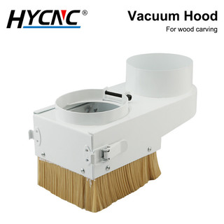 Máy khắc Máy hút bụi Máy hút bụi Nguồn bàn chải 65mm-100mm Vít chế biến gỗ có thể tháo rời Ống xả bụi trượt