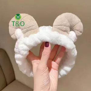 Băng Đô Quấn Tóc Mèo San Hô Sang Trọng và Mềm Mại - Phụ Kiện Thời Trang