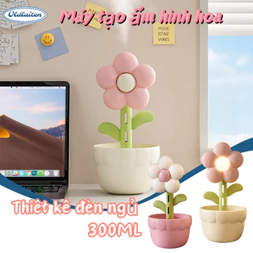 Máy tạo độ ẩm không khí hoa,Máy tạo ẩm hoa để bàn,Máy tạo độ ẩm Hoa Mini, Máy phun sương mát để bàn Mini sáng tạo