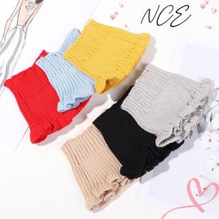 Cổ áo giả dệt kim NCE mùa đông ấm áp và chắn gió với thiết kế cổ cao