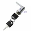 Khóa Cam NOTE1, Khóa Tủ Kim Loại Bạc, Thiết Thực 16 / 20 / 25 / 30 Mm Dễ Dàng Thay Thế Với 2 Phím Khóa Tủ Khóa Ngăn Kéo