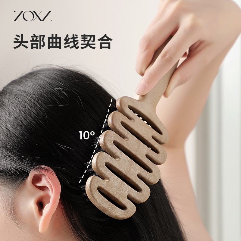 Lược chăm sóc tóc P Pine Tower 100-Hole Fluffy Massage Head Ribs Lược