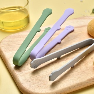 Cc Dụng cụ nhà bếp đa năng Kẹp silicon Thiết kế chân mèo có khả năng chống trượt và chịu nhiệt để xử lý đá