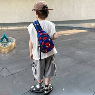 Trường Tiểu Học Trẻ Em Du Lịch Đi Chơi Ba Lô Nhỏ Bé Trai Đẹp Trai Dễ Thương Người Nhện Ba Lô Túi Đeo Ngực Túi