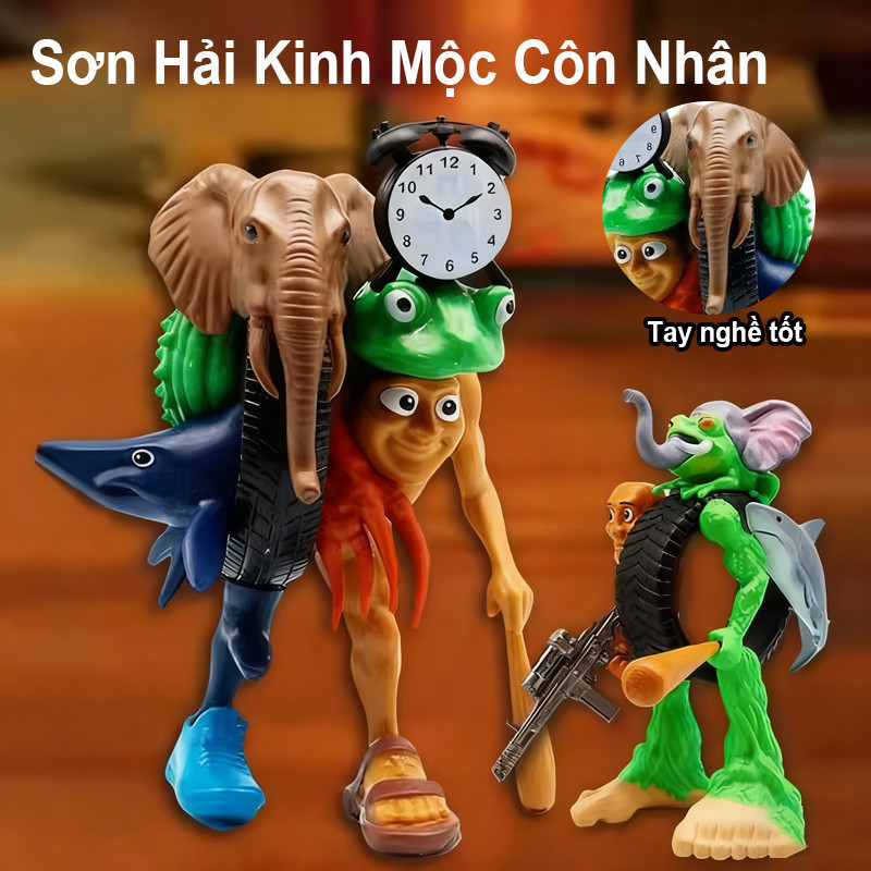 Đồ Chơi Tung Tung Sahur Nhân Vật Hành Động Mô Hình Búp Bê Trò Chơi Quà Tặng Trẻ Em Hot Mô Hình Brainrot