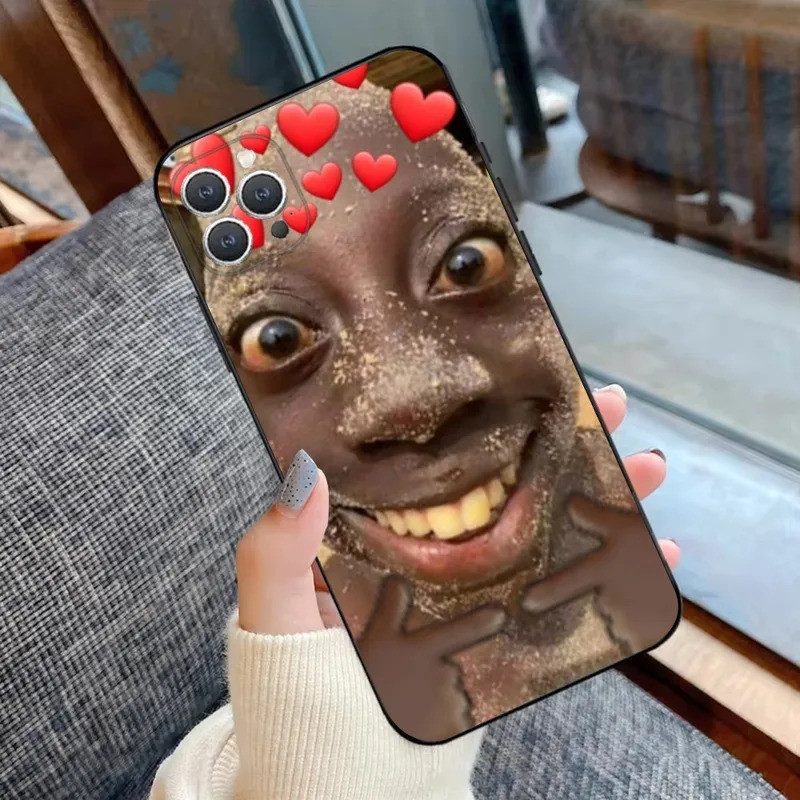 TK-1 Cool Ugly Man Ốp Lưng Điện Thoại Samsung A35 A55 A15 A25 A53 A73 A04s A12 A72 A52 A32 A11 A31 S24 S23 S22 S21 S20 S10 S9 S8 Silicon Mềm Màu Đen kz0