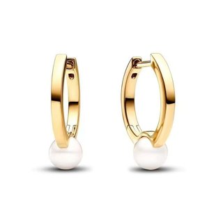 Bông tai ngọc trai tổng hợp S925 dành cho nữ - Thiết kế đơn giản, thời trang