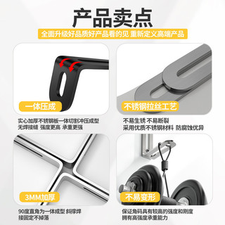 Thép không gỉ Góc Mã Điều Chỉnh Lỗ Dài Hai Đầu Di Chuyển Được 90 Độ Góc Phải Giá Đỡ Kết Nối Hình Chữ L Giá Đỡ Một