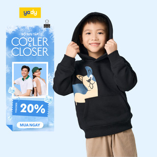 Áo Hoodie Trẻ em YODY in hình Cún Vui Vẻ HDK7005