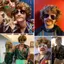 Tổng hợp tóc giả nam vàng nâu xoăn ngắn, phù hợp cosplay và Halloween