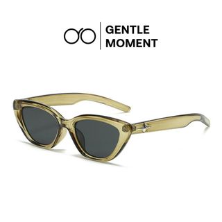 Kính râm mắt mèo GENTLE MOMENT chống tia UV kính râm thời trang nam nữ phong cách đi học đi chơi GM1539
