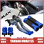 CHO YAMAHA NMAX155 Xe Máy Phanh Đòn Bẩy Tay Cầm Thanh Cuối Bộ Có Thể Điều Chỉnh Gấp Cần Cầm Bộ CNC Nhôm