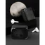 Thích hợp cho AirPodsPro3 Dark Series Vỏ tai nghe ngôi sao năm cánh màu đen đơn giản Thích hợp cho AirPods4 Vỏ bảo vệ vỏ mềm thiết kế sáng tạo