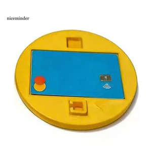 ZNCE _ Hộp đựng thẻ tiền xu vàng Hộp đựng thẻ thanh toán không tiếp xúc 3d Đồng xu vàng Nfc Hộp đựng thẻ tín dụng – Vòi không tiếp xúc đa năng để thanh toán hình dạng đồng xu Rfid an toàn để dễ dàng