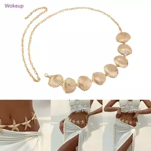 Mặt dây chuyền woke từ kim loại hình sao biển, thiết kế thanh lịch, phù hợp làm phụ kiện hàng ngày