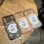 Hoa xanh Thanh Vận cho 16 trường hợp iPhone 17Air Corning trường hợp 14/13/11Pro