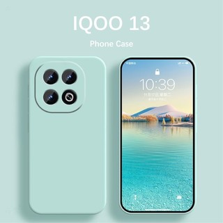 [Phong cách mới] Dành cho vỏ IQOO 13 Vỏ silicon chống rơi Full Case Vỏ điện thoại màu trơn cổ điển