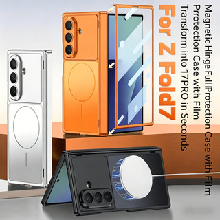 Z Fold7 Bản Lề Từ Tính Dành Cho Samsung Galaxy Z Fold 6 Bảo Vệ Toàn Thân Có Bảo Vệ Màn Hình Sạc Không Dây Vỏ Tương Thích Z Fold 8