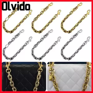 Dây chuyền mặt dây chuyền túi OLVIDO, Móc khóa kim loại bạc vàng đa năng, Túi Y2K sang trọng hợp thời trang Túi treo dây chuyền Phụ kiện trang trí mặt dây chuyền