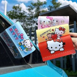 Hạnh Phúc Có Thể Giặt Độc Đáo Hoạt Hình Đuôi Hello Nhãn Dán Trang Trí Thân Thể Dễ Thương Nhãn Dán Mèo hellokitty Nhãn Dán Digao Xe