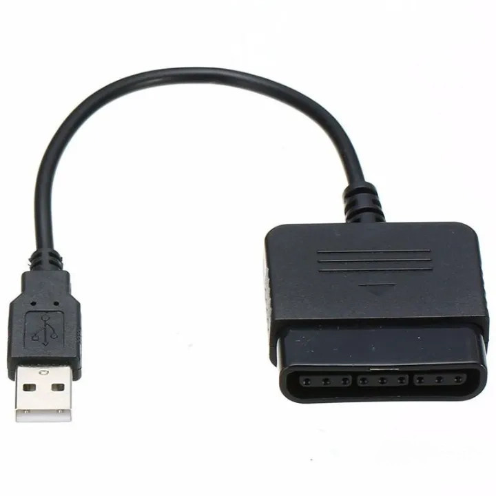Dây cáp chuyển đổi controller PS2 sang USB cho PC Kết nối qua USB،Cắm là dùng،Giữ nguyên toàn bộ chức năng của tay cầm