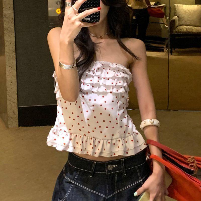 <![CDATA[Pure Desire - Áo Vest Chấm Bi In Hình, Thiết KếSlim Fit Mùa Hè]]>