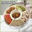 Khay phục vụ chia đôi Dung tích lớn Đĩa ăn nhẹ trong suốt có nắp cho bữa tiệc tại nhà Đồ ăn nhẹ Trái cây Món khai vị gelhvn