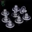 Bông Tai Cao Su Silicone Mềm - Set 50 Chiếc Với Giá Đỡ Nút Chặn Đai Ốc
