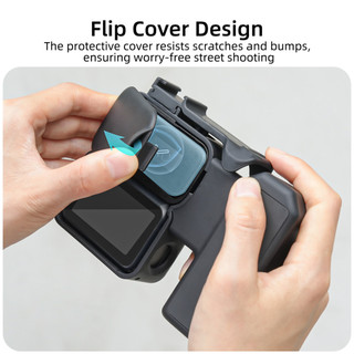 Dành cho DJI Osmo Nano tích hợp tay cầm vợt đường phố phát hành nhanh lồng thỏ quét tay cầm khung phụ kiện tay cầm