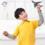 HFTOY 1 / 2 Chiếc Quán Tính Máy Bay Đồ Chơi Máy Bay Trẻ Em Mô Phỏng Hợp Kim Kéo Ba Máy Bay Đồ Chơi Mô Hình Bé Trai Quà Tặng Trang Trí Máy Tính Để Bàn ~