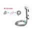 Bộ vòi xịt vệ sinh inox cao cấp,vòi xịt bồn cầu nhựa và inox đẹp, lực nước mạnh kèm dây và đế cài-TOOLIX