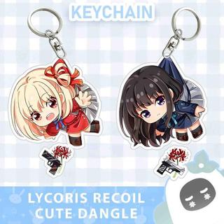 Ganci / Gantungan Kunci Akrilik ANIME LYCORIS RECOIL CUTE DANGLE - CHISATO