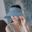 Mũ nữ organza keo màu ánh sáng, chống tia cực tím và nắng